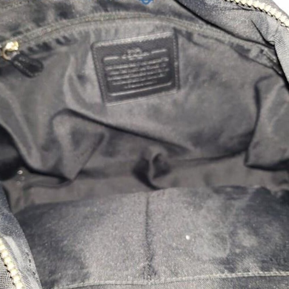 COACH 35500 Nylon Zip Tote Bag - Picture 5 of 9